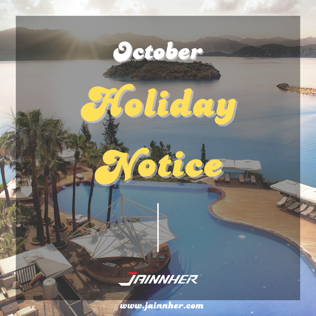 2025 October Holiday Notice